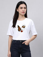 Printed White Tshirt