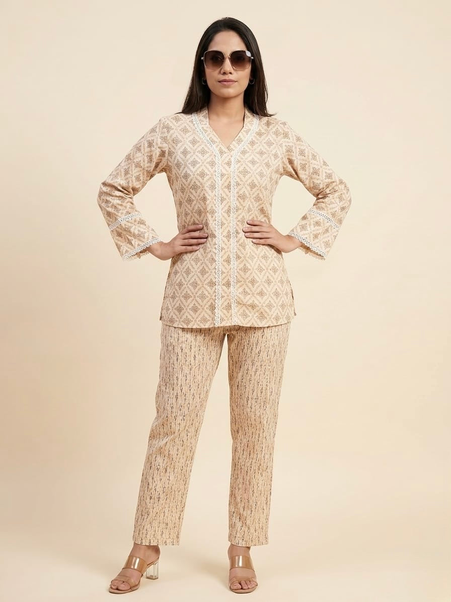 Summer Cotton Coord Set