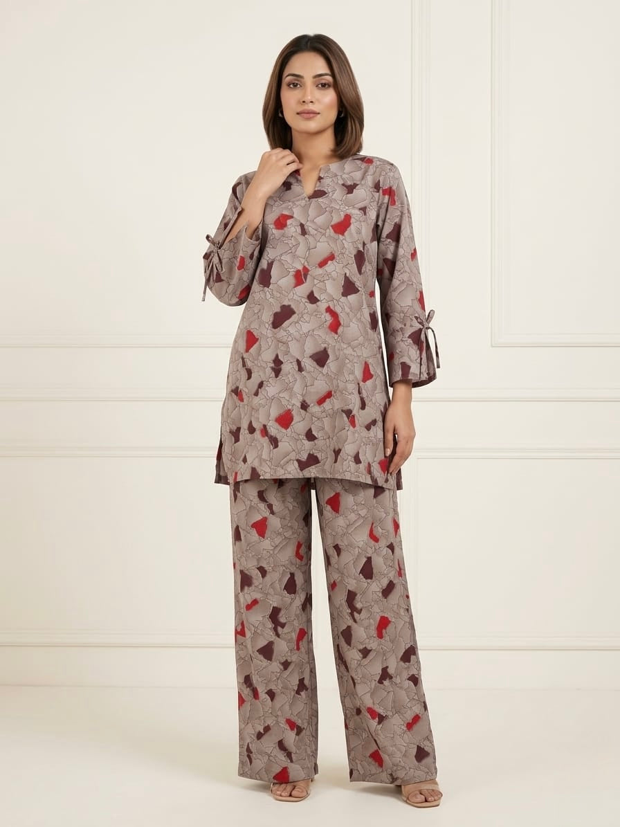 Comfy Wear Coord - Brown