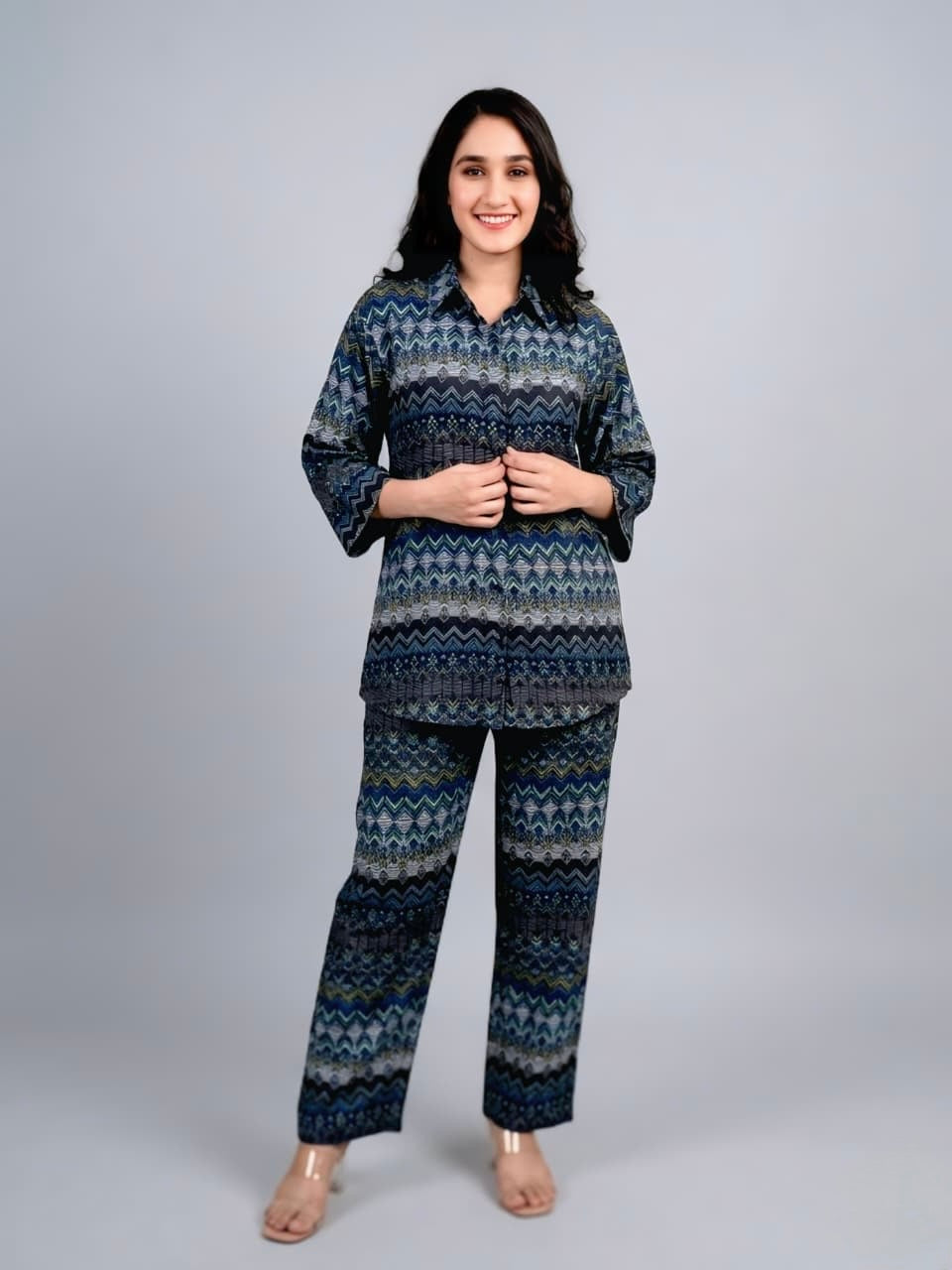 Geometric Print Coord Set