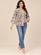 Lace Detailing Shirt