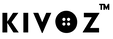 Black 'KIVOZ' logo on a white background