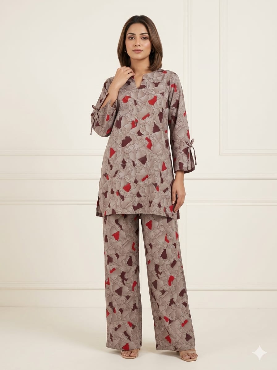 Comfy Wear Coord - Brown