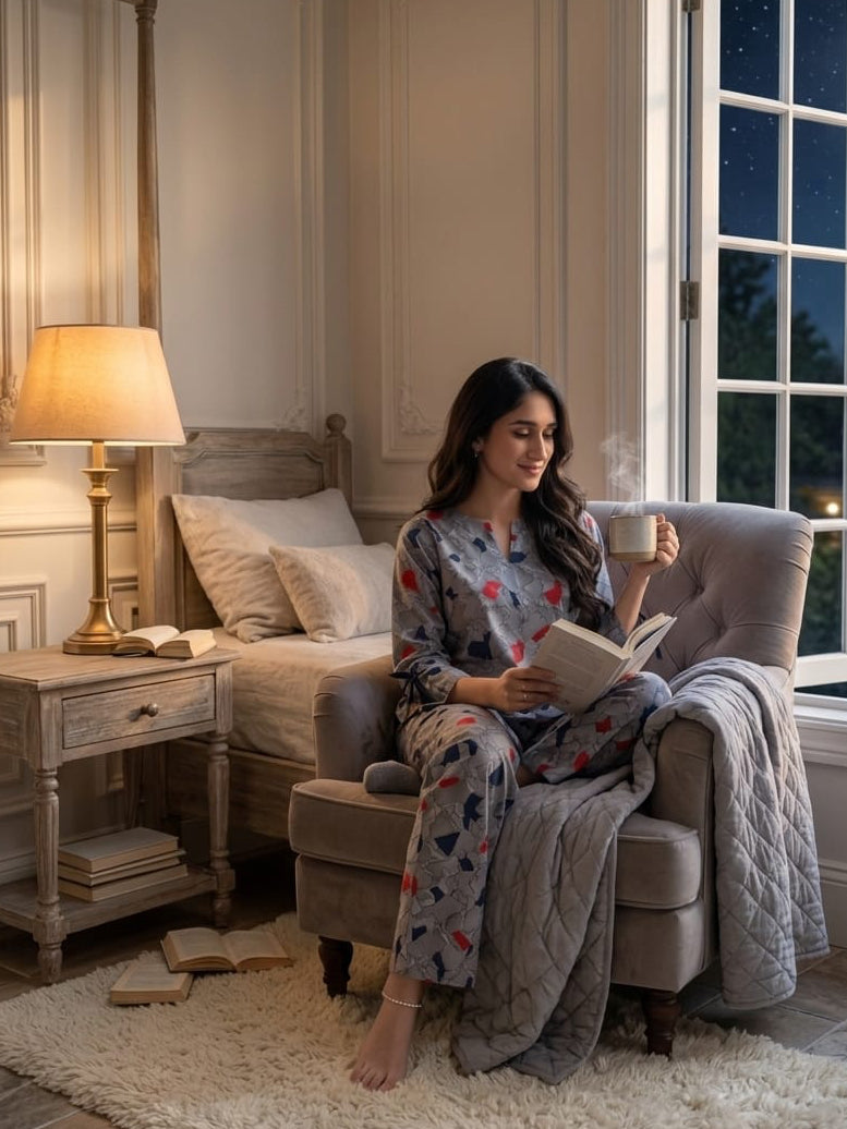 Comfy Wear Coord - Blue